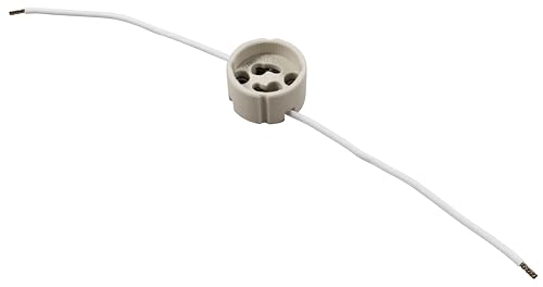 McShine - Lampenfassung | GU10, 10cm Kabel, max. 250V/100W, seitlicher Kabelausgang von McShine