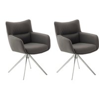 MCA furniture 4-Fußstuhl "LIMONE" (Set) 2 Stk.(Set, 2 Stck), 360 drehbar, Belastbarkeit 120 kg, Sitzhöhe ca. 49 cm von Mca Furniture