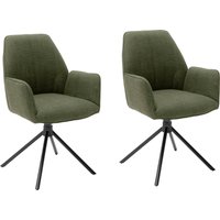 MCA furniture 4-Fußstuhl "Pemba", (Set), 2 St., 2er-Set, 180drehabr mit Nivellierung, Stuhl belastbar bis 120 kg von Mca Furniture