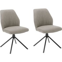 MCA furniture 4-Fußstuhl "Pemba", (Set), 2 St., 2er-Set, 180drehbar mit Nivellierung, Stuhl belastbar bis 120 kg von Mca Furniture
