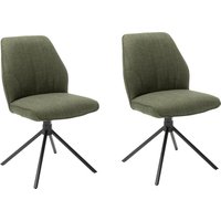MCA furniture 4-Fußstuhl "Pemba", (Set), 2 St., 2er-Set, 180drehbar mit Nivellierung, Stuhl belastbar bis 120 kg von Mca Furniture