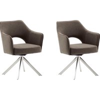 MCA furniture 4-Fußstuhl "Tonala" (Set) 2 Stk.(2er-Set), 180 drehbar, Belastbarkeit 120 kg, Sitzhöhe ca. 49 cm von Mca Furniture