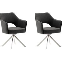 MCA furniture 4-Fußstuhl "Tonala" (Set) 2 Stk.(2er-Set), 180 drehbar, Belastbarkeit 120 kg, Sitzhöhe ca. 49 cm von Mca Furniture