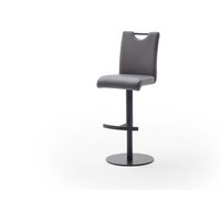 MCA furniture Bistrostuhl "ALESI Barstuhl Tresenstuhl Barhocker", mit Rückenlehne, 360 drehbar, Sitzhöhe einstellbar von 56-81 cm von Mca Furniture