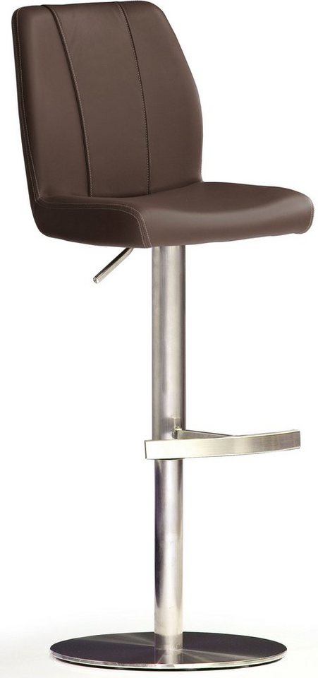 MCA furniture Bistrostuhl BARBECOOL Barhocker Bistrostuhl Tresenhocker, mit Rückenlehne,Bodenplatte rund, 360° drehbar, Sitzhöhe von 56-81 cm MCA furniture Bistrostuhl BARBECOOL Barhocker Bistrostuhl Tresenhocker, mit Rückenlehne,Bodenplatte rund, 360° drehbar, Sitzhöhe von 56-81 cm von Mca Furniture