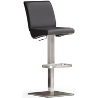 MCA furniture Bistrostuhl "BARBECOOL Barhocker Bistrostuhl Tresenhocker" () mit Rückenlehne, Bodenplatte eckig, 180 drehbar, Sitzhöhe von 55-80cm von Mca Furniture