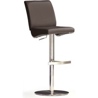 MCA furniture Bistrostuhl "BARBECOOL Barhocker Bistrostuhl Tresenhocker" () mit Rückenlehne, Bodenplatte rund, 360 drehbar, Sitzhöhe von 55-80cm von Mca Furniture