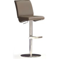 MCA furniture Bistrostuhl "BARBECOOL Barhocker Bistrostuhl Tresenhocker" () mit Rückenlehne, Bodenplatte rund, 360 drehbar, Sitzhöhe von 55-80cm von Mca Furniture