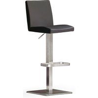 MCA furniture Bistrostuhl "BARBECOOL Barhocker Bistrostuhl Tresenhocker" () mit Rückenlehne,Bodenplatte eckig, 180 drehbar, Sitzhöhe von 56-81 cm von Mca Furniture