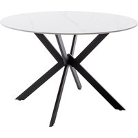 MCA furniture Esstisch "UBATE Vierfußtisch" 1 Stk. tlg. Keramik, Metall, weiß marmoriert, dining table, 4-6 Personen MCA furniture Esstisch "UBATE Vierfußtisch" 1 Stk. tlg. Keramik, Metall, weiß marmoriert, dining table, 4-6 Personen von Mca Furniture