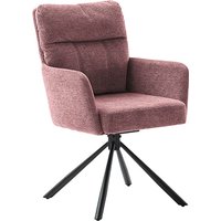 MCA furniture Esszimmerstuhl, Chenilleoptik, (2er-Set), drehbar 180, Taschenfederkern, Sitzhöhe ca. 50 cm von Mca Furniture
