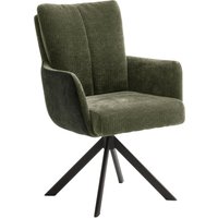MCA furniture Esszimmerstuhl "MALIA", (Set, 2 Stck), 360 drehbar, Taschenfederkern, Sitzhöhe ca. 49 cm von Mca Furniture