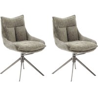 MCA furniture Esszimmerstuhl "PARKER" () (2er-Set), drehbar 360, Dreh- & Schwingfunktion, Belastbarkeit 120 kg von Mca Furniture