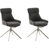 MCA furniture Esszimmerstuhl "PELION" () (2er-Set), drehbar 360, Dreh- & Schwingfunktion, Sitzhöhe ca. 50 cm von Mca Furniture