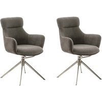 MCA furniture Esszimmerstuhl "PELION" () (2er-Set), drehbar 360, Dreh- & Schwingfunktion, Sitzhöhe ca. 50 cm von Mca Furniture