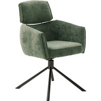 MCA furniture Esszimmerstuhl "QUEBEC", (Set), 2 St., (2er-Set), 360 drehbar, Taschenfederkern, Sitzhöhe ca. 51 cm von Mca Furniture