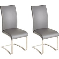 MCA furniture Freischwinger "Arco", (Set), 6 St., Kunstleder, 2er-, 4er-, 6er-Set, Stuhl belastbar bis 130 Kg von Mca Furniture