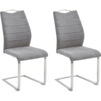MCA furniture Freischwinger "Ferrera", (Set), 2 St., (2er-Set), Komfortsitzhöhe von ca. 48 cm, Schwingstühle mit Griff von Mca Furniture