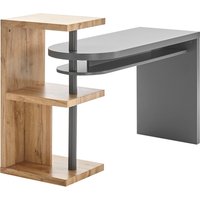 MCA furniture Schreibtisch "Moura" mit Regalelment weiß hochglanz, Tischplatte schwenkbar, Breite 145 cm MCA furniture Schreibtisch "Moura" mit Regalelment weiß hochglanz, Tischplatte schwenkbar, Breite 145 cm von Mca Furniture