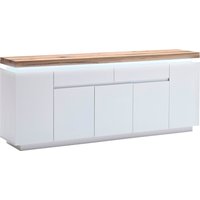 MCA furniture Sideboard "Romina" mit LED Beleuchtung weiß dimmbar, inkl. Fernbedienung von Mca Furniture