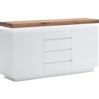 MCA furniture Sideboard "Romina" mit LED Beleuchtung weiß dimmbar, inkl. Fernbedienung von Mca Furniture