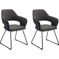 MCA furniture Stuhl "NEWCASTEL", 2er-Set, Stuhl belastbar bis 130 Kg von Mca Furniture