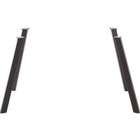 MCA living Tischbein "Zeballos Vierfuß Gestell" Set, 4 Stk. tlg. schwarz pulverbeschichtet von Mca Living