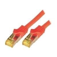 Mcab CAT7 S-FTP-PIMF-LSZH-10.0M-RED Ethernet-Kabel (10 m) rot von Mcab