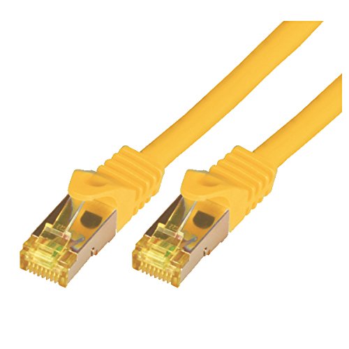 Mcab CAT7 S-FTP-PIMF-LSZH-25.0M-RED Ethernet-Kabel (25 m) rot von Mcab
