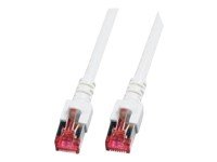 Mcab Cat6 Netzwerkkabel S-FTP - PIMF - halogenfrei 10m weiß von Mcab