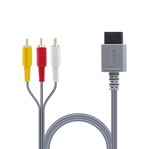 Mcbazel Composite Audio Video AV-Kabel für Wii und Wii U Konsole von Mcbazel