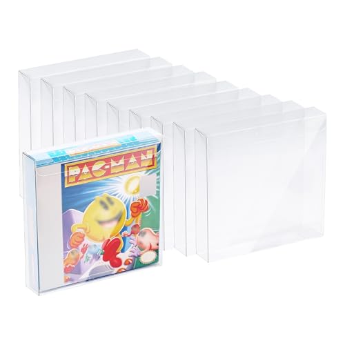 Mcbazel 10 Stück Transparente Kunststoff Schutzhulle für GameBoy/GameBoy Color/GameBoy Advance Spiele von Mcbazel