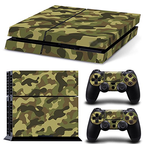 Mcbazel Pattern Serie Decals Vinyl Skin Aufkleber für Original PS4 Only (Not for PS4 Slim/Pro) Tarnung von Mcbazel