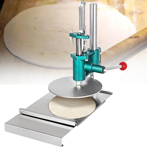 Kommerzielle Teigausrollmaschine, 370 W Manuelle Pizzateigausrollmaschine, Verstellbarer Armwinkel, Antihaftbeschichtete Druckplatte, Arbeitssparend Und Hocheffizient, Für Nudelpizzabrot Und Kommerzielle Teigausrollmaschine, 370 W Manuelle Pizzateigausrollmaschine, Verstellbarer Armwinkel, Antihaftbeschichtete Druckplatte, Arbeitssparend Und Hocheffizient, Für Nudelpizzabrot Und von McbeAn