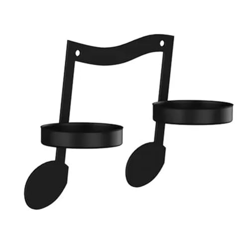 Mcclellanty 1 StüCk Musiknoten-Kerzenhalter, Schwarz, Musiknoten-Wandleuchte, Vintage-Kunst, Musiknoten-Stil, Kerzenhalter, Stil 3 Mcclellanty 1 StüCk Musiknoten-Kerzenhalter, Schwarz, Musiknoten-Wandleuchte, Vintage-Kunst, Musiknoten-Stil, Kerzenhalter, Stil 3 von Mcclellanty
