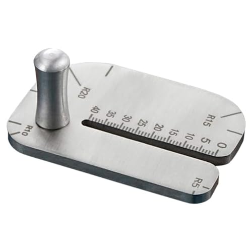 Mcclellanty Leder-Nähhilfswerkzeug, Hergestellt Aus Robustem Metall, Dient Als Leitfaden für Präzises Lederhandwerk von Mcclellanty