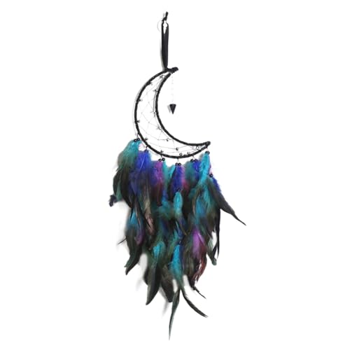 Mcclellanty Mond-, Handgefertigter -, Boho-Wandbehang, Ornament, Segensgeschenk für Schlafzimmer, Dekoration von Mcclellanty