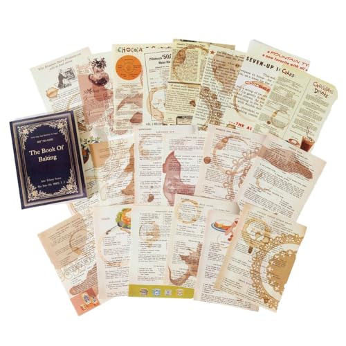 Mcclellanty Retro Trace Buchseitenmaterial Papier Alte Buchseite Text Alte Zeitung Dekoratives Material Papierbacken Mcclellanty Retro Trace Buchseitenmaterial Papier Alte Buchseite Text Alte Zeitung Dekoratives Material Papierbacken von Mcclellanty
