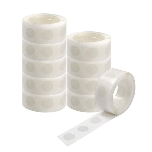 Mcclellanty Rolle Doppelseitig Klebendes Punkte-Klebeband für DIY-, Hochzeit, Geburtstag, Dekoration von Mcclellanty