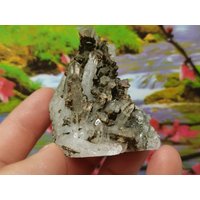 Erstaunlicher Quarz Aus Bulgarien, Goldmineralien, Kristallstein, Roh, Natürlich, Geschenkmineralien, Sammlung, Selten von Mccollecti0nShop