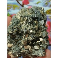 Erstaunlicher Quarz Mit Pyrit Aus Bulgarien, Goldmineralien, Kristallstein, Roh, Natürlich, Geschenkmineralien, Sammlung, Selten, Cluster von Mccollecti0nShop