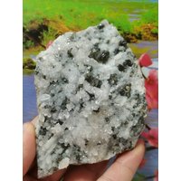 Erstaunlicher Quarz Mit Sphalerit/Kleophan Aus Bulgarien, Goldmineralien, Kristallstein, Rohes Naturprodukt, Geschenkmineralien, Sammlung, Seltene von Mccollecti0nShop