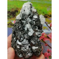 Erstaunlicher Sphalerit/Kleophan, Galena Und Quarz Aus Bulgarien, Goldmineralien, Kristallstein, Rohe Natur, Geschenkmineralien, Sammlung, Selten von Mccollecti0nShop