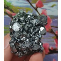 Galena Aus Bulgarien, Goldmineralien, Kristallstein, Roh, Natürlich, Geschenkmineralien, Sammlung, Selten, Cluster von Mccollecti0nShop