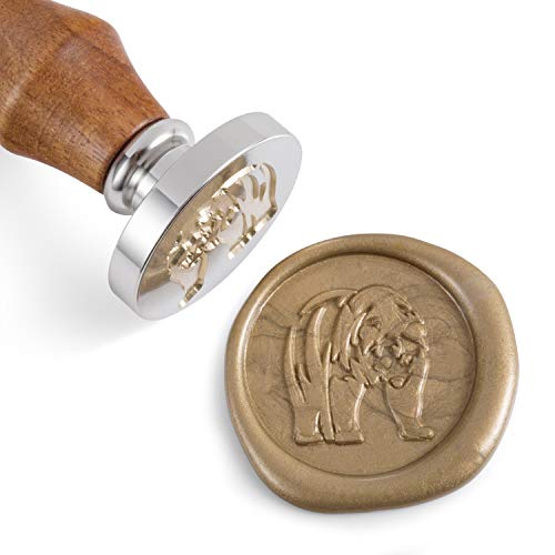 Mceal Wachssiegel Stempel Muster Gruppe 1 Brown Bear Mceal Wachssiegel Stempel Muster Gruppe 1 Brown Bear von Mceal