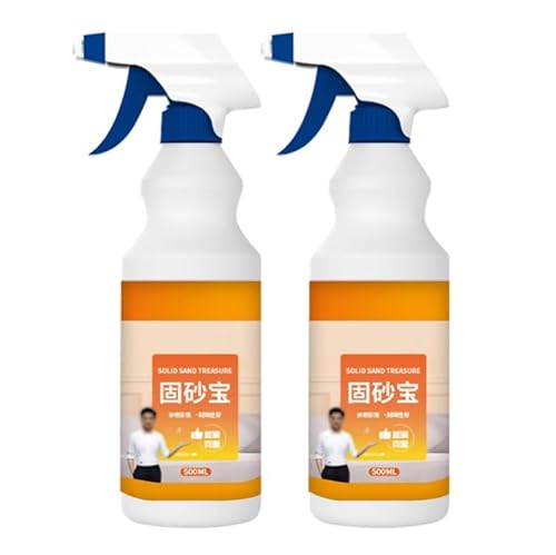 Betonrissfüller, Sandfixiermittel, Sandfixiermittel, Wandschutzspray, Anti-Sand-Grundflächenverstärkung, unsichtbares Mehrzweck-Imprägniermittel (2pcs) von Mciluyaiio