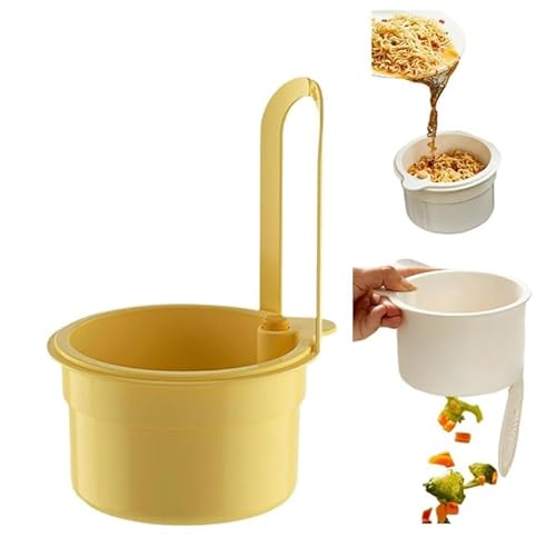 Mciluyaiio Neues Wasserhahn-Hängesieb, Kunststoff-Abtropfkorb für die Küchenspüle, Obstsieb zum Aufhängen am Wasserhahn, Ablage für Küchenutensilien, feines Netz von Mciluyaiio