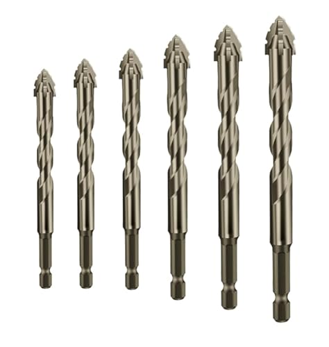 Neuer vierschneidiger Sägezahn-Exzenterbohrer, Bohrer mit Titanbeschichtung, Exzenterbohrer mit schrägem Kopf und hoher Härte, Bohrersatz in mehreren Größen für Holz und Metall (4/5/6/8/10/12mm) Neuer vierschneidiger Sägezahn-Exzenterbohrer, Bohrer mit Titanbeschichtung, Exzenterbohrer mit schrägem Kopf und hoher Härte, Bohrersatz in mehreren Größen für Holz und Metall (4/5/6/8/10/12mm) von Mciluyaiio
