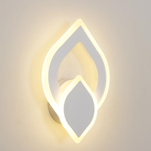 Mckalen LED Wandlampe Innen Modern,16W 1800LM Modern Blumenförmige Wandleuchte LED, Weiß Acryl Wandbeleuchtung Innen Warmweiß 3000K für Schlafzimmer Korridor Wohnzimmer Treppe Verwendet Mckalen LED Wandlampe Innen Modern,16W 1800LM Modern Blumenförmige Wandleuchte LED, Weiß Acryl Wandbeleuchtung Innen Warmweiß 3000K für Schlafzimmer Korridor Wohnzimmer Treppe Verwendet von Mckalen