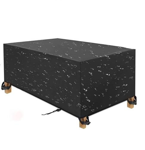 Abdeckung Gartenmöbel Winterfest Große Abdeckung Für Gartenmöbel 110x60x45cm/LxWxH Wasserdicht Uv-Beständiges Terrassenmöbel Abdeckung Tisch Abdeckung Outdoor Schutzhülle Für Gartentisch Sitzgruppe von Mcties